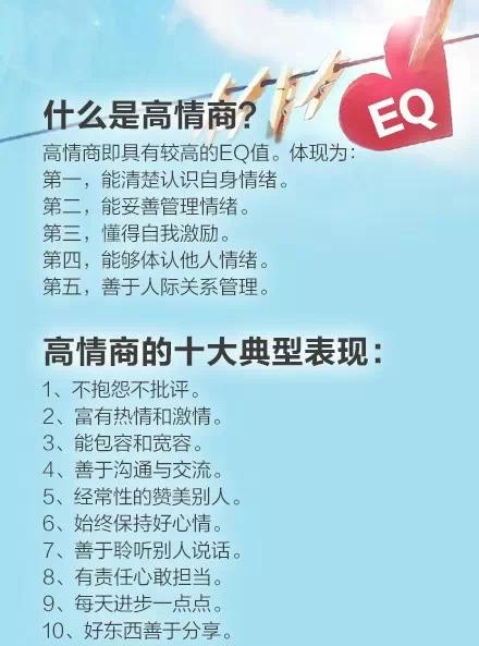 国际标准情商eq测试题_国际情商测试表_国际标准情商(eq)测试