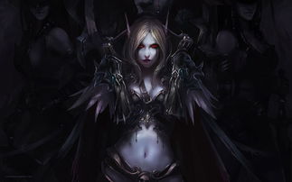 希尔瓦娜斯壁纸,探寻《魔兽世界》中的黑暗女王之美