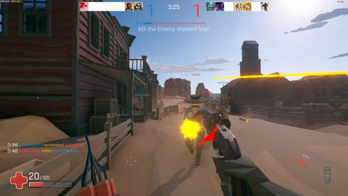 沙雕游戏枪战,枪林弹雨中的疯狂冒险