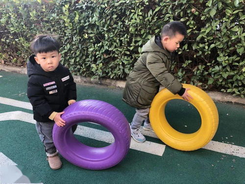 轮胎游戏大班,大班幼儿创意体育游戏体验