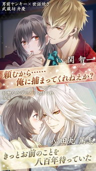 剧情游戏帅哥,与平安时代帅哥共谱恋爱传奇